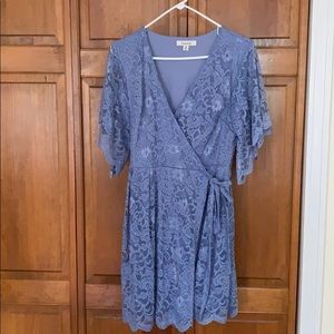Lace wrap dress from Francescas, worn once
